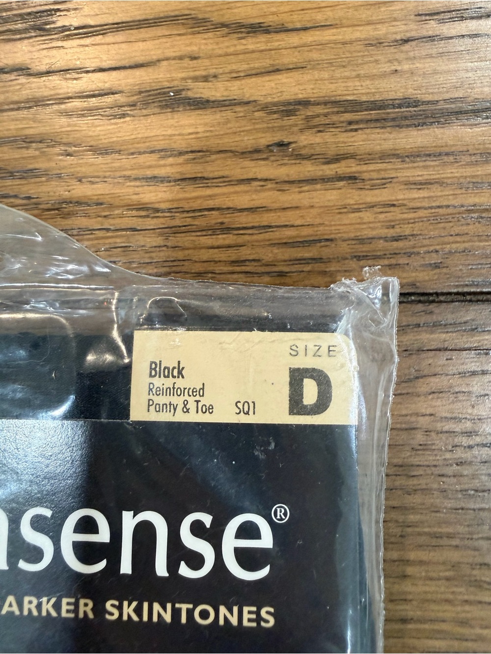 No nonsense Ultra Sheer Black Women's Hosiery - Reinforced Panty - Picture 2 of 6
